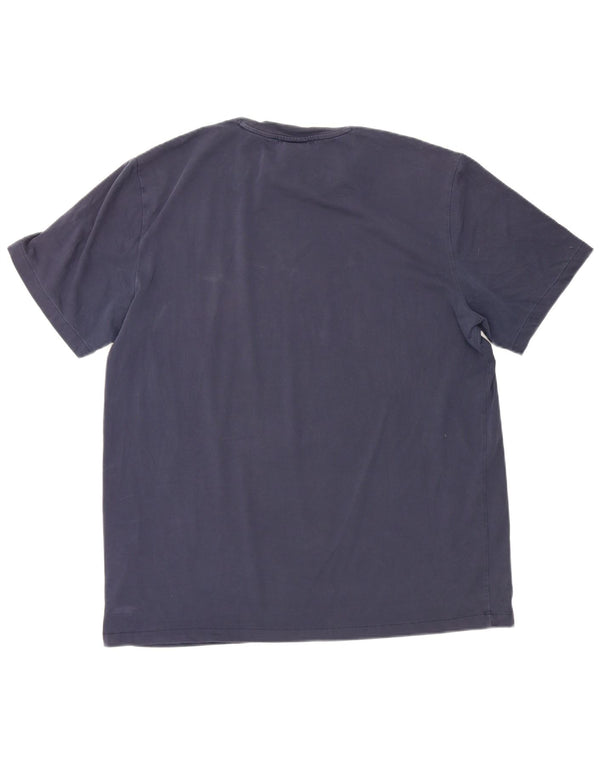 Ανδρικό T-shirt Nike Dri Fit Top XL Navy Blue Cotton