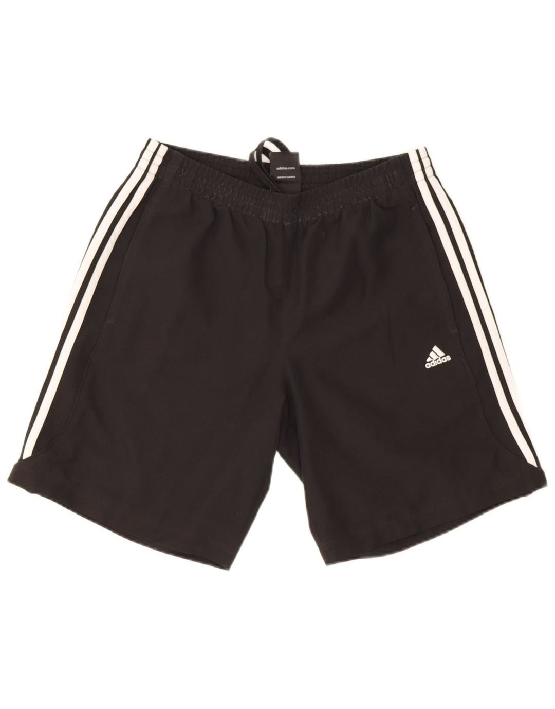 Ανδρικό σορτς Adidas Climalite από μεσαίο μαύρο πολυεστέρα
