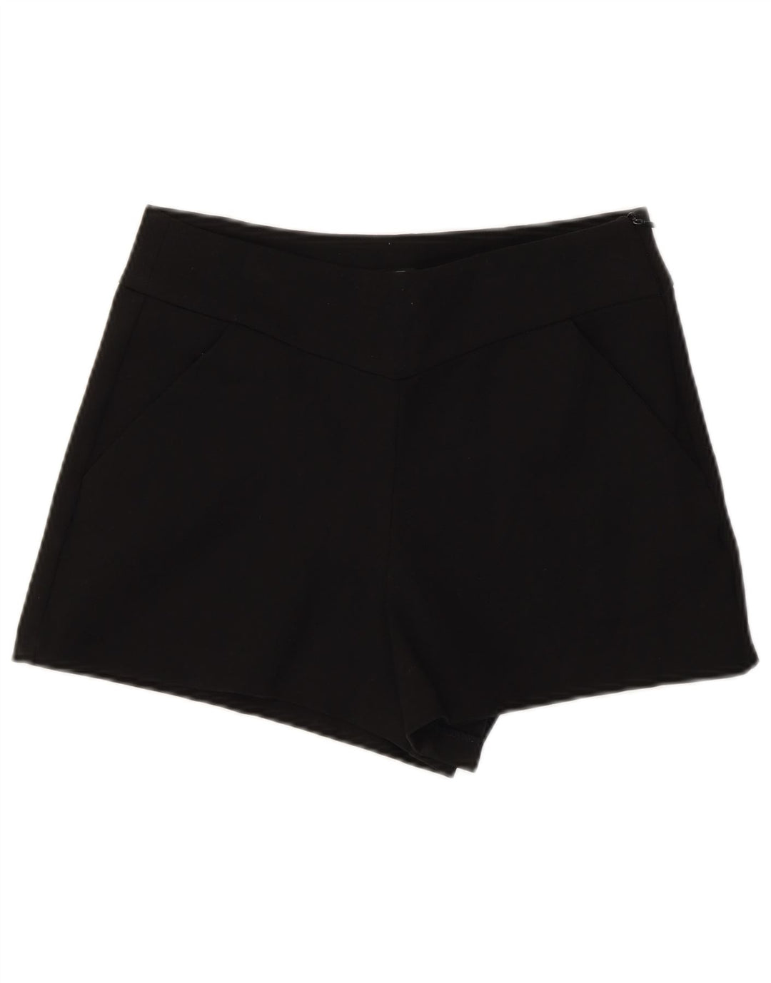 Zara γυναικείο ψηλό ζεστό παντελόνι Small W26 μαύρο