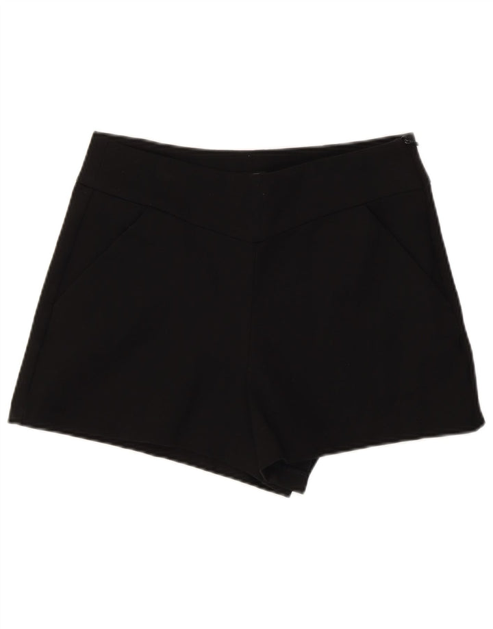 Zara γυναικείο ψηλό ζεστό παντελόνι Small W26 μαύρο