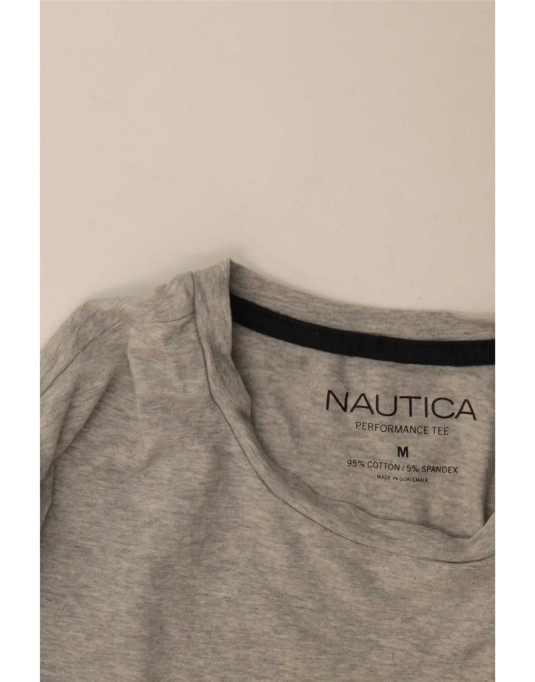 Ανδρικό μπλουζάκι Nautica, μακρυμάνικο, βαμβακερό μεσαίο γκρι