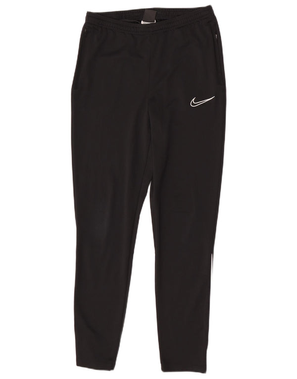 Ανδρικό παντελόνι αθλητικής φόρμας Nike Dri Fit Μικρό μαύρο πολυεστέρα