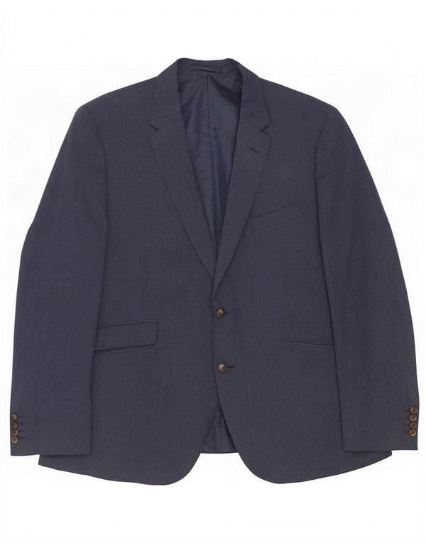Marks & Spencer Ανδρικό σακάκι σακάκι με 2 κουμπιά UK 46 XL Navy Blue