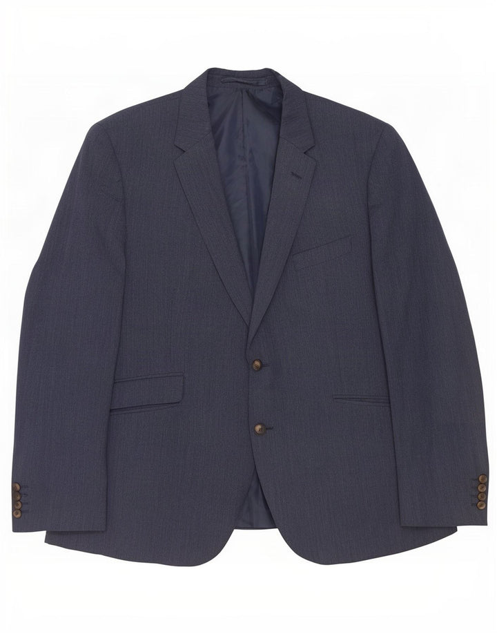 Marks & Spencer Ανδρικό σακάκι σακάκι με 2 κουμπιά UK 46 XL Navy Blue