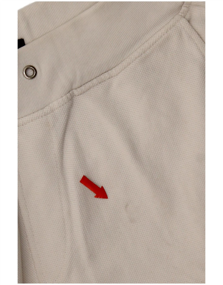 Ανδρικό σορτς chino Zara μεσαίο W31 λευκό βαμβακερό