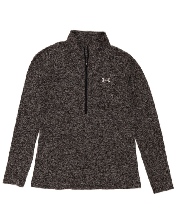 Under Armour Γυναικεία μακρυμάνικη πουλόβερ φόρμα Top UK 12 Medium Grey