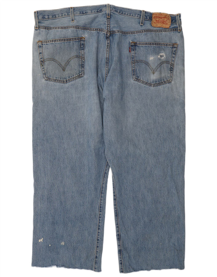 Levi's Mens 501 Straight Jeans W46 L27 Μπλε Βαμβακερό