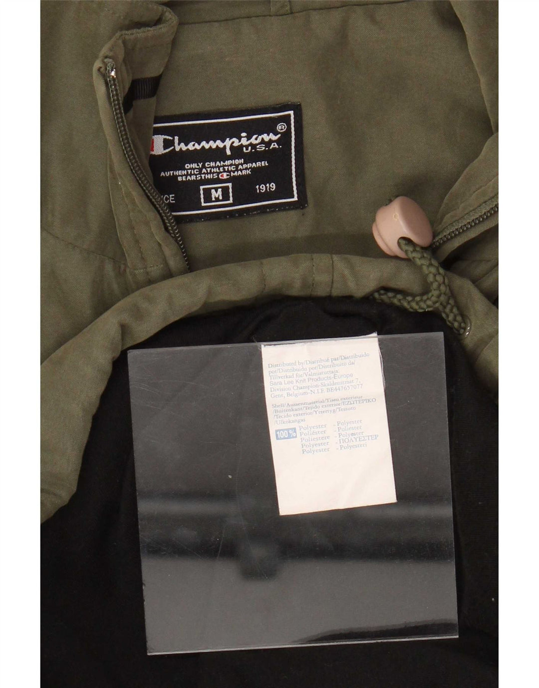 Ανδρική φόρμα Champion Top Jacket Medium Khaki Polyester