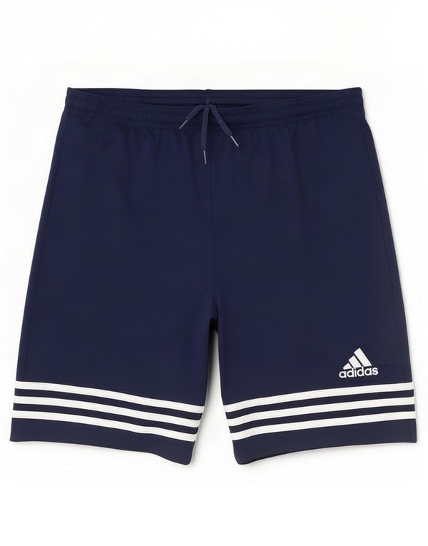 Adidas Boys Climalite σορτς 13-14 ετών XL Navy Blue Polyester