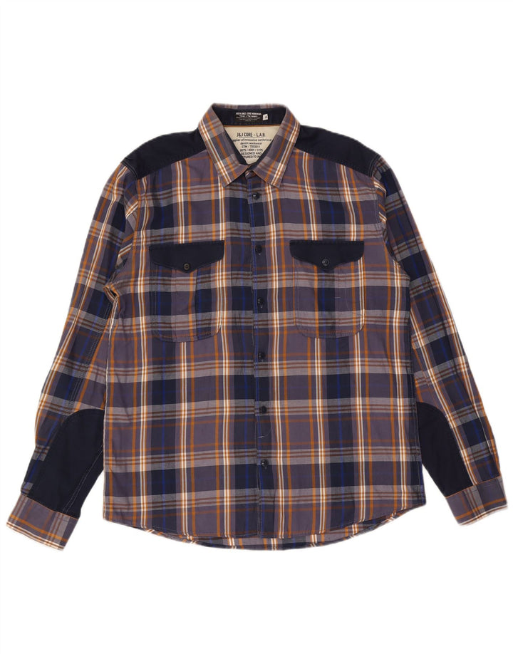 Jack & Jones Ανδρικό Πουκάμισο XL Πολύχρωμο Καρό