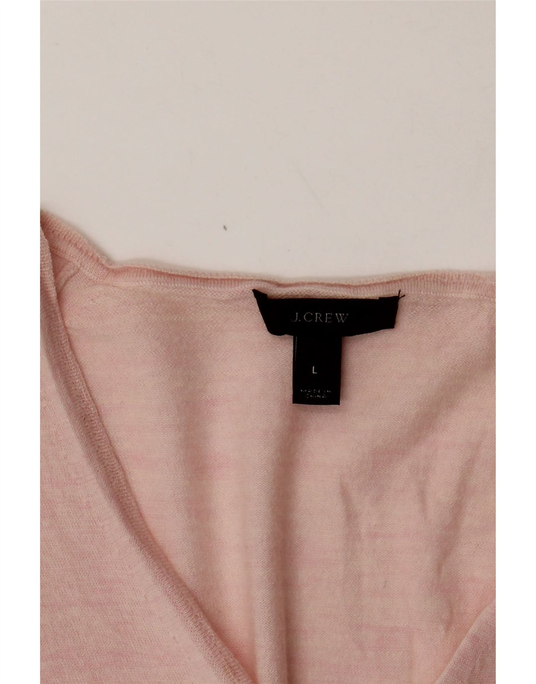 J. Crew Γυναικείο πουλόβερ με λαιμόκοψη με V λαιμόκοψη UK 14 μεγάλο ροζ