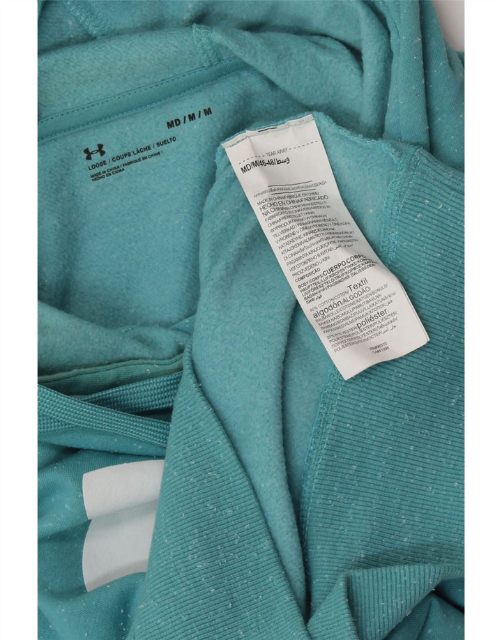 UNDER ARMOR Γυναικείο Hoodie Jumper UK 14 Medium Blue Flecked