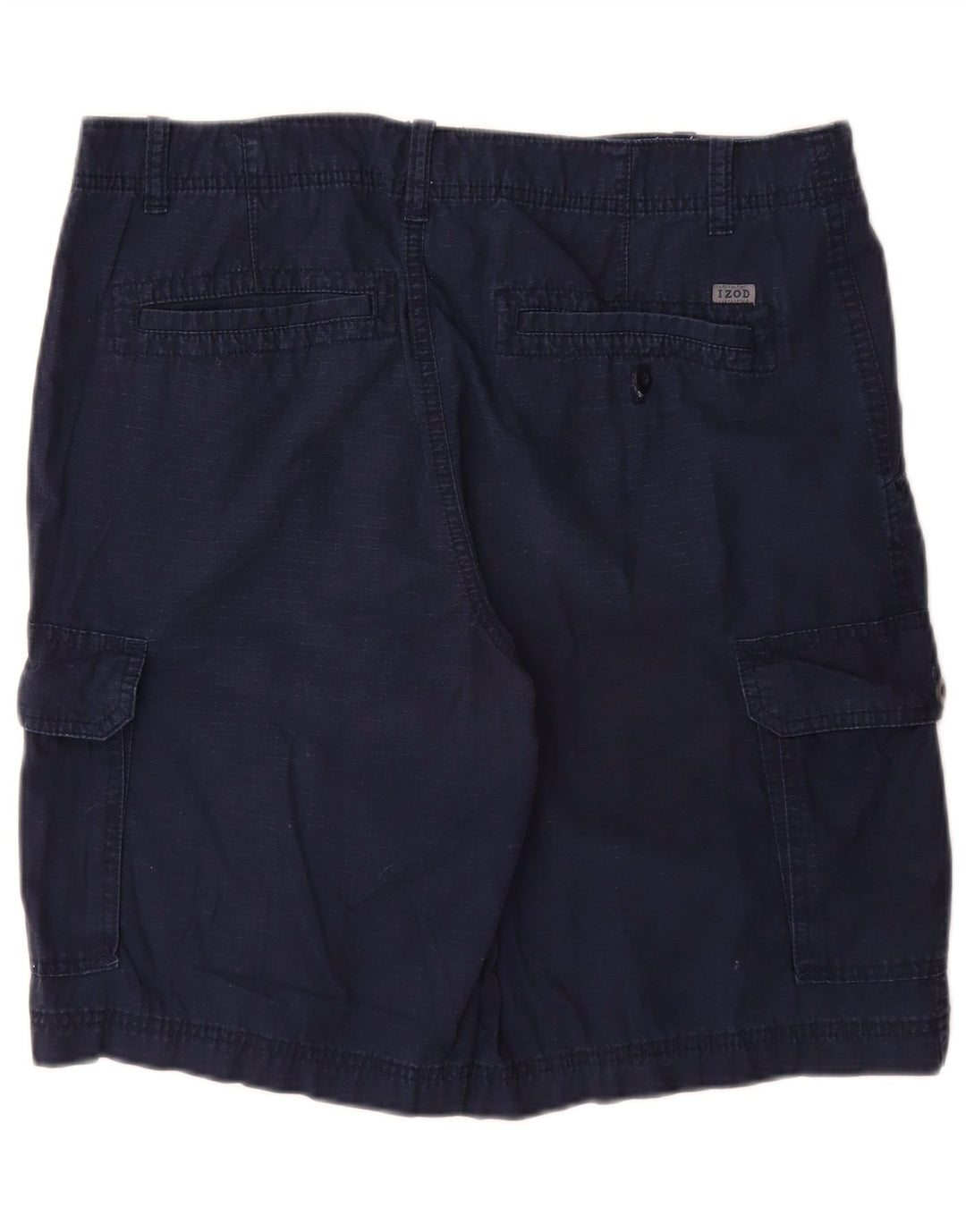 Izod Ανδρικό Σορτς Cargo W34 Μεγάλο Βαμβακερό Navy Blue