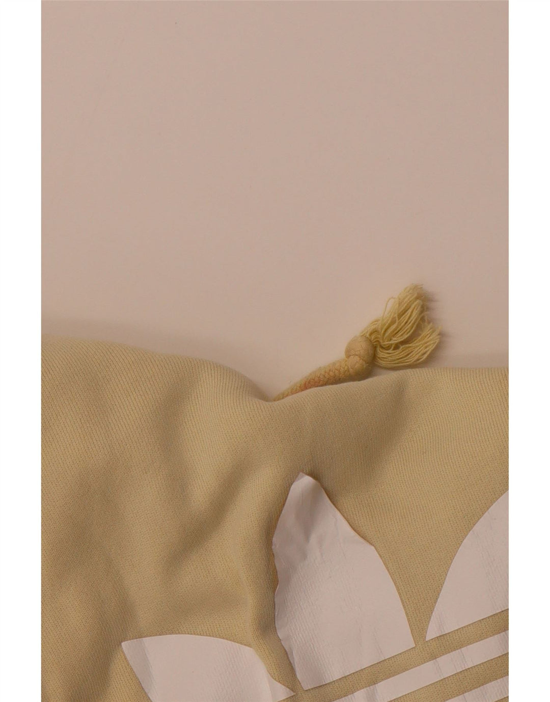 Ανδρικό γραφικό κουκούλα ADIDAS, μεσαίο κίτρινο βαμβακερό