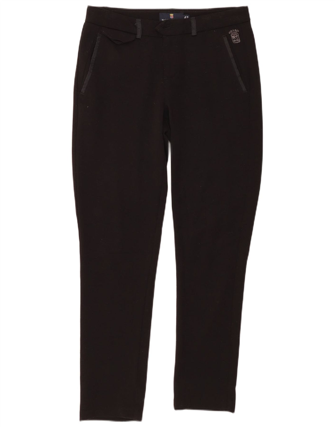 MARINA MILITARE Γυναικείο Slim Casual Παντελόνι IT 42 Medium W30 L28 Μαύρο