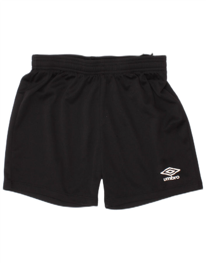 Αθλητικό σορτς Umbro Boys 9-10 ετών Μεσαίο Μαύρο Πολυεστέρα