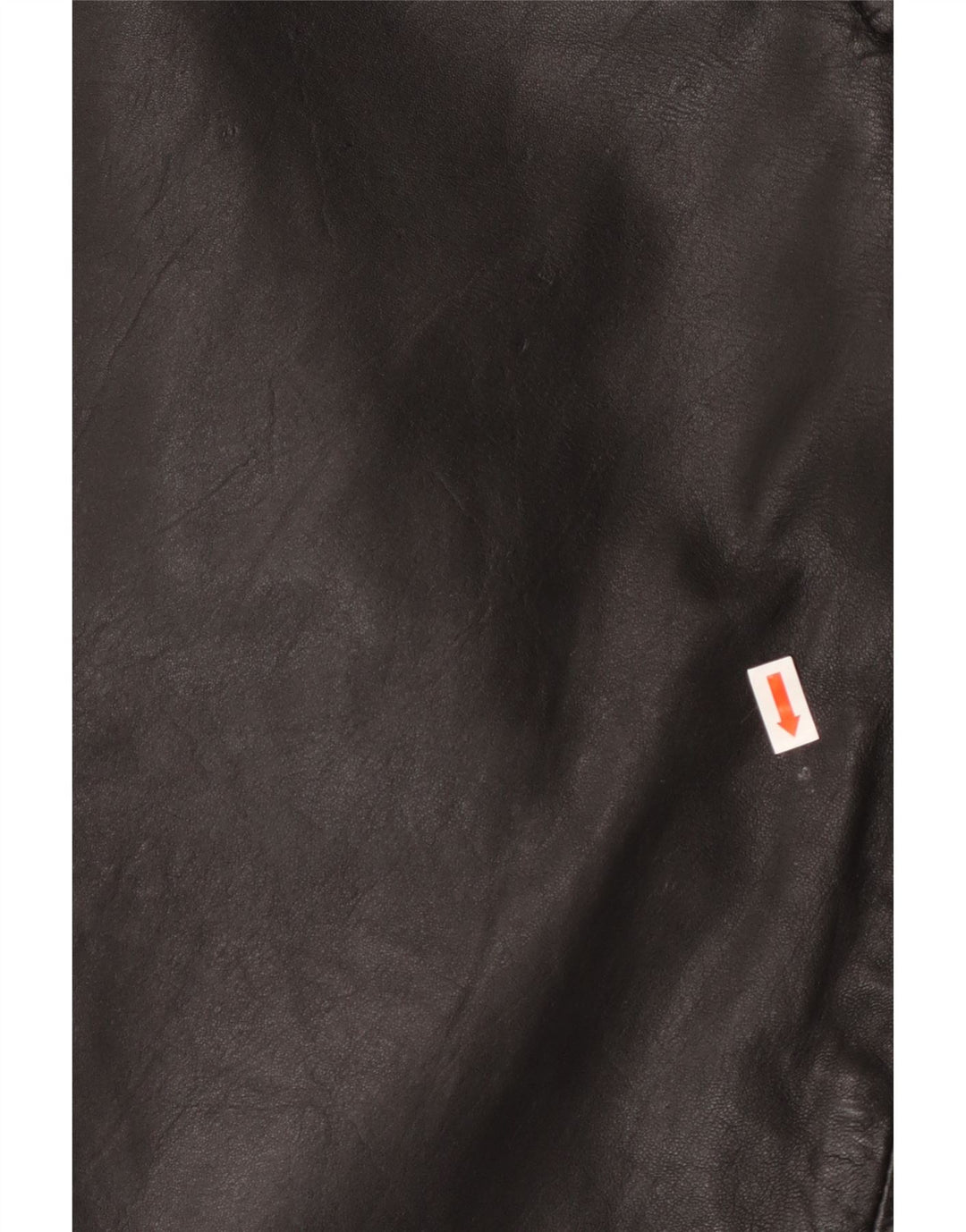 Δερμάτινο παντελόνι VINTAGE Γυναικείο Bootcut UK 12 Medium W30 L32 Μαύρο