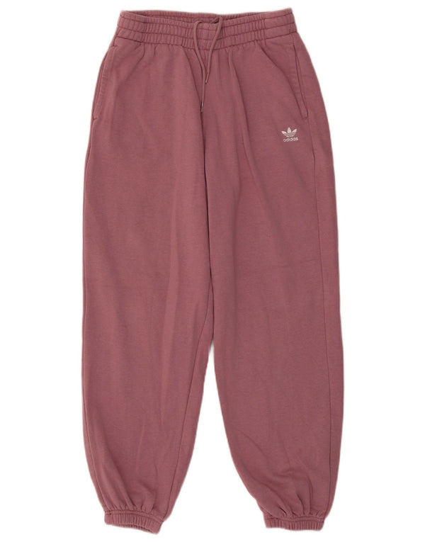 Adidas Γυναικεία φόρμα παντελόνι Joggers UK 12/14 Μεσαίο ροζ βαμβακερό