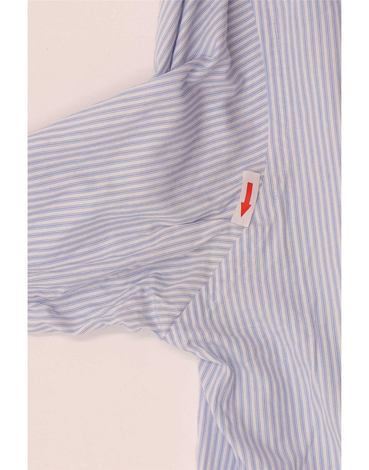 Ανδρικό πουκάμισο Calvin Klein Μέγεθος 15 1/2 Βαμβακερό μεσαίο μπλε ριγέ