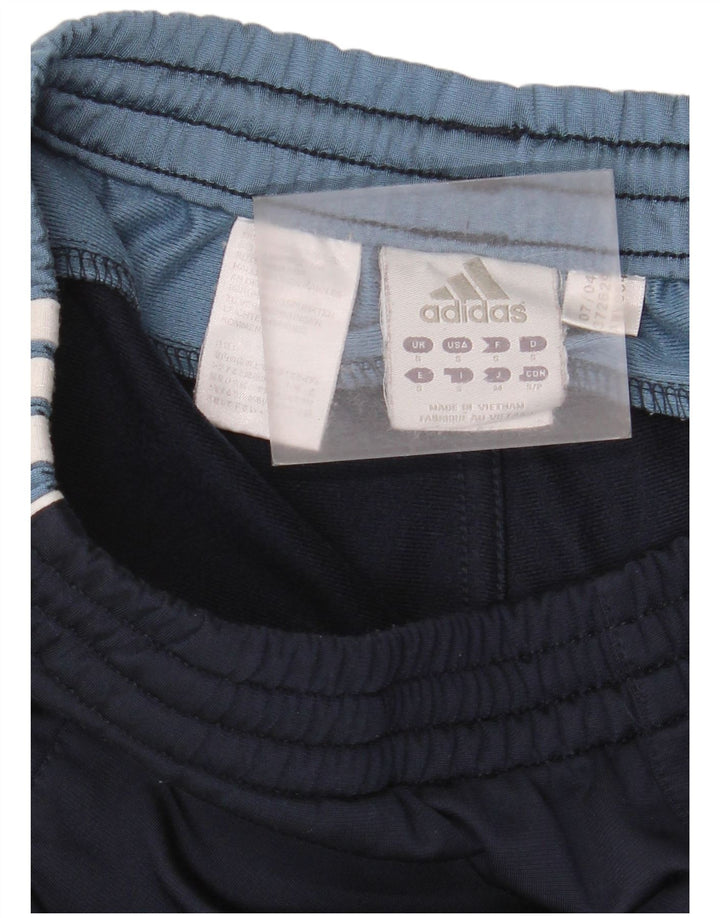 Ανδρική αθλητική φόρμα Adidas Μικρό μπλε Navy Colourblock Πολυεστέρας
