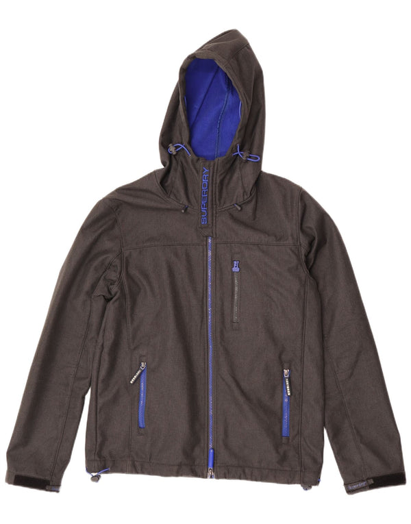 Ανδρικό μπουφάν Superdry Windtrekker Graphic Windbreaker UK 40 Large Grey