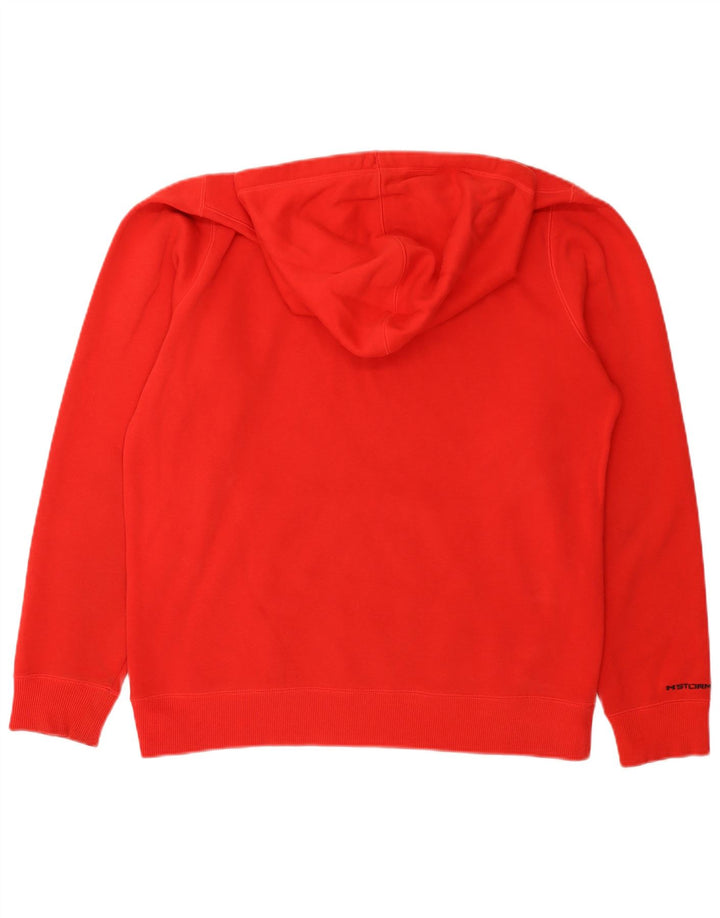 UNDER ARMOR Ανδρικό φούτερ με κουκούλα, μεσαίο κόκκινο