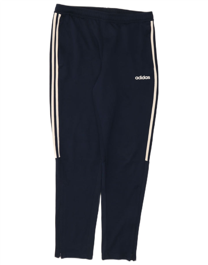 Ανδρική αθλητική φόρμα Adidas Climalite Παντελόνι Μεγάλο Navy Blue Polyester
