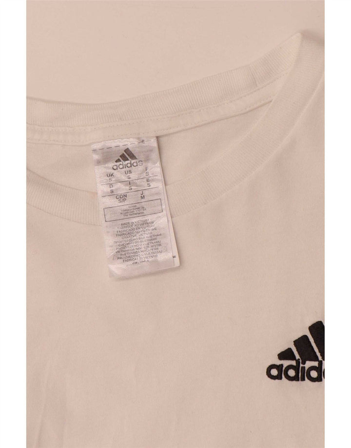 Ανδρικό T-Shirt Adidas Top Μικρό λευκό βαμβακερό
