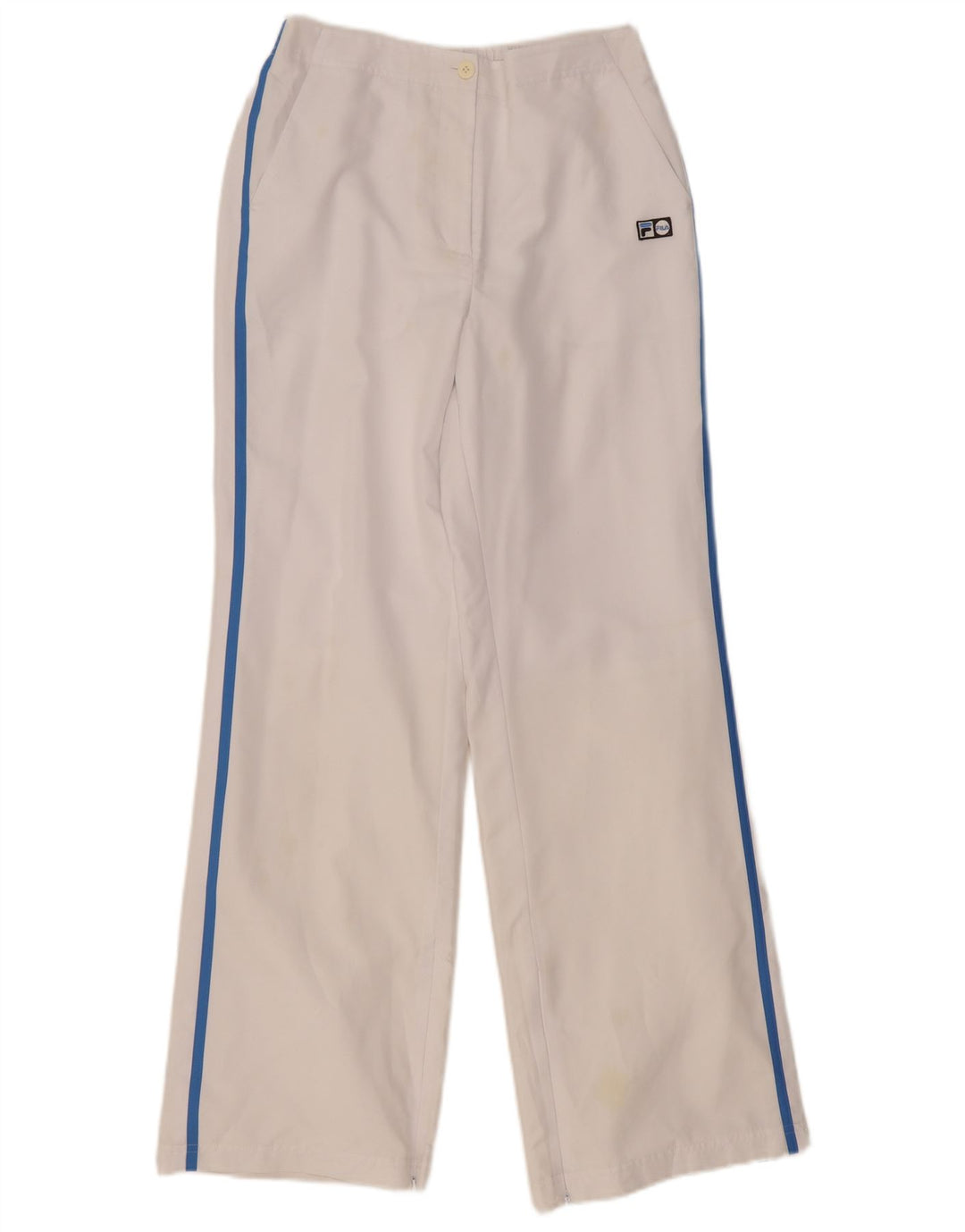 FILA Γυναικείο ίσιο παντελόνι Chino IT 44 Medium W30 L31 Λευκό Πολυεστέρας