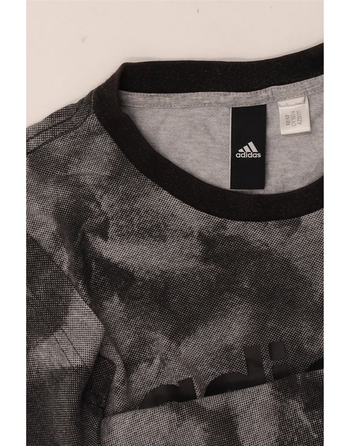 Ανδρικό γραφικό μπλουζάκι ADIDAS Top Small Grey Tie Dye