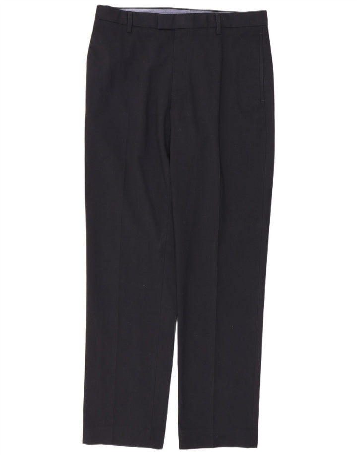 Marks & Spencer Ανδρικό ίσιο παντελόνι W34 L33 Navy Blue