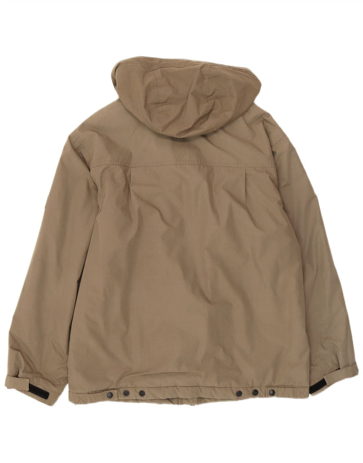 Ανδρικό τζάκετ με κουκούλα JACK WOLFSKIN UK 36 Small Khaki Polyester