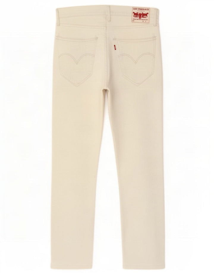 Γυναικείο τζιν ίσιο Levi's W30 L27 Λευκό