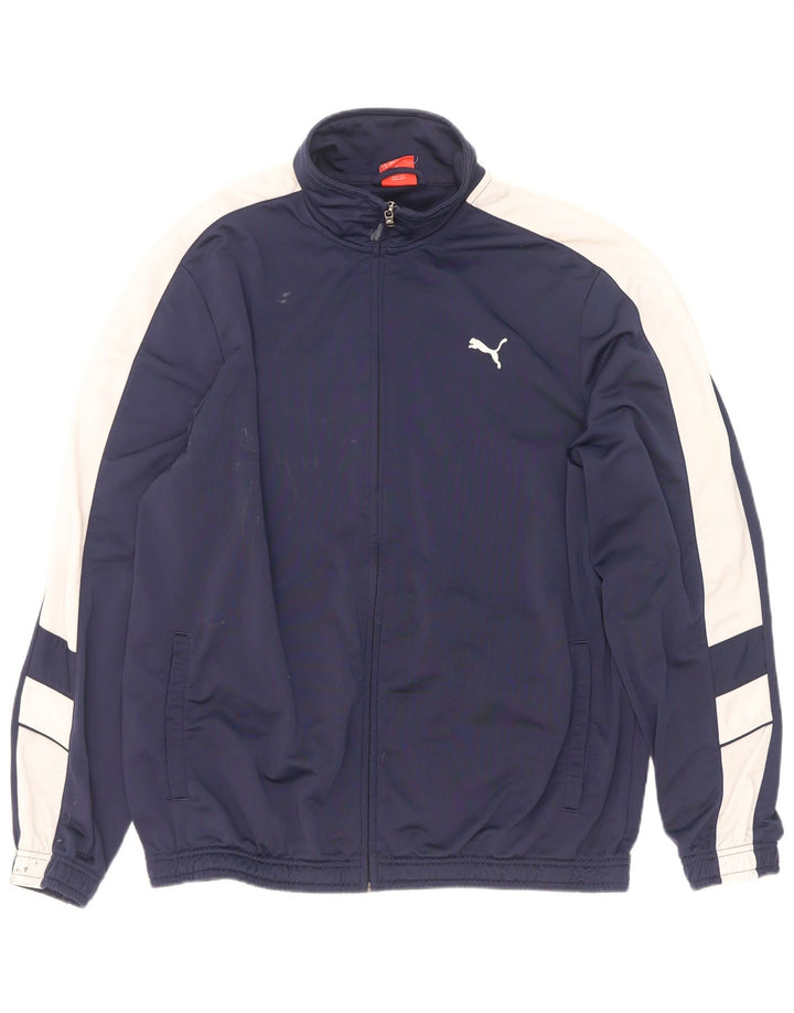 Ανδρική φόρμα Puma Top Jacket XL Navy Blue Colorblock Polyester