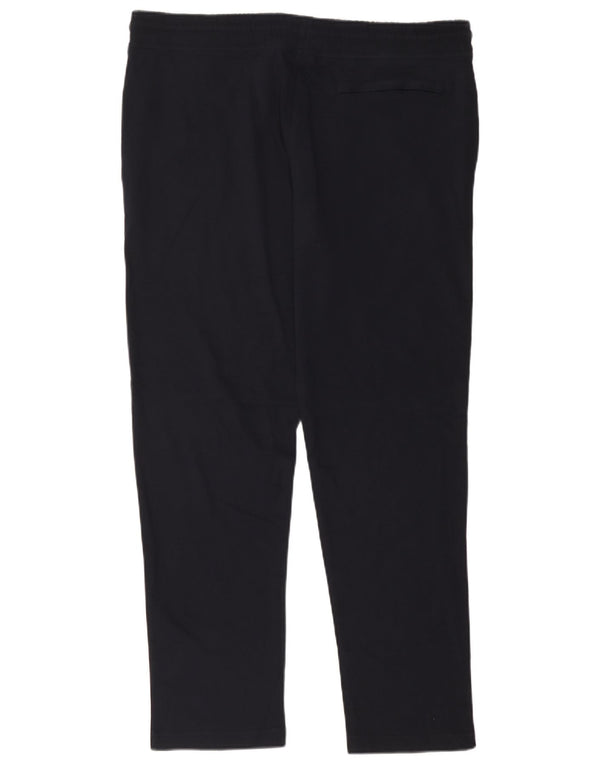 Marks & Spencer Γυναικεία φόρμα παντελόνια UK 18 XL Navy Blue Cotton