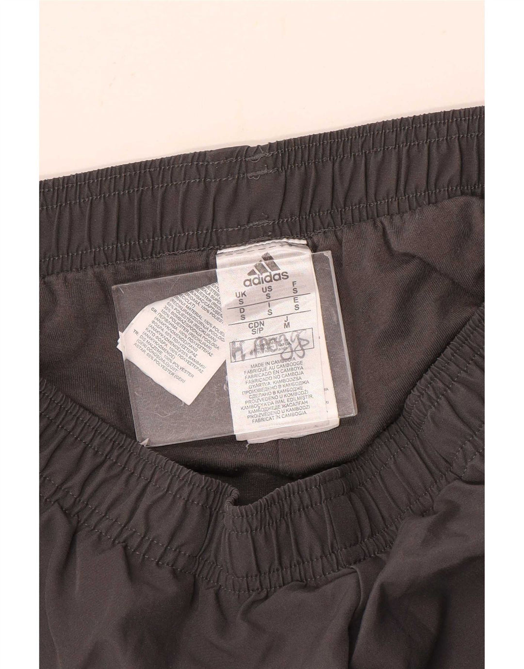 Ανδρική αθλητική φόρμα Adidas Παντελόνι Joggers Small Grey Polyester