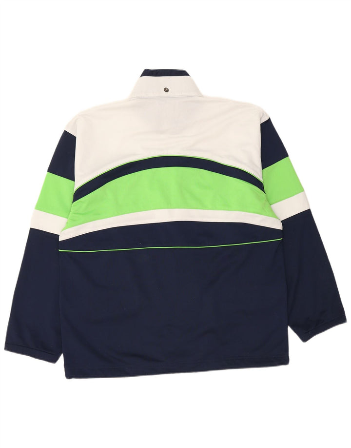 Ανδρική φόρμα Sergio Tacchini Top Jacket Small Navy Blue Colourblock