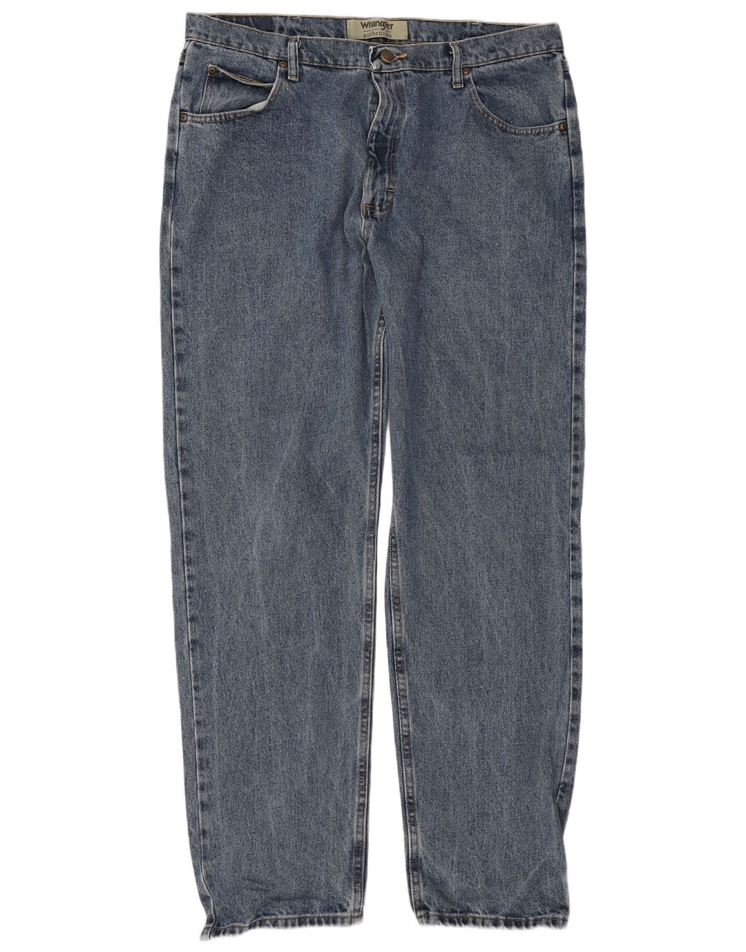 Ανδρικό τζιν Wrangler ίσιο W38 L34 Μπλε βαμβακερό