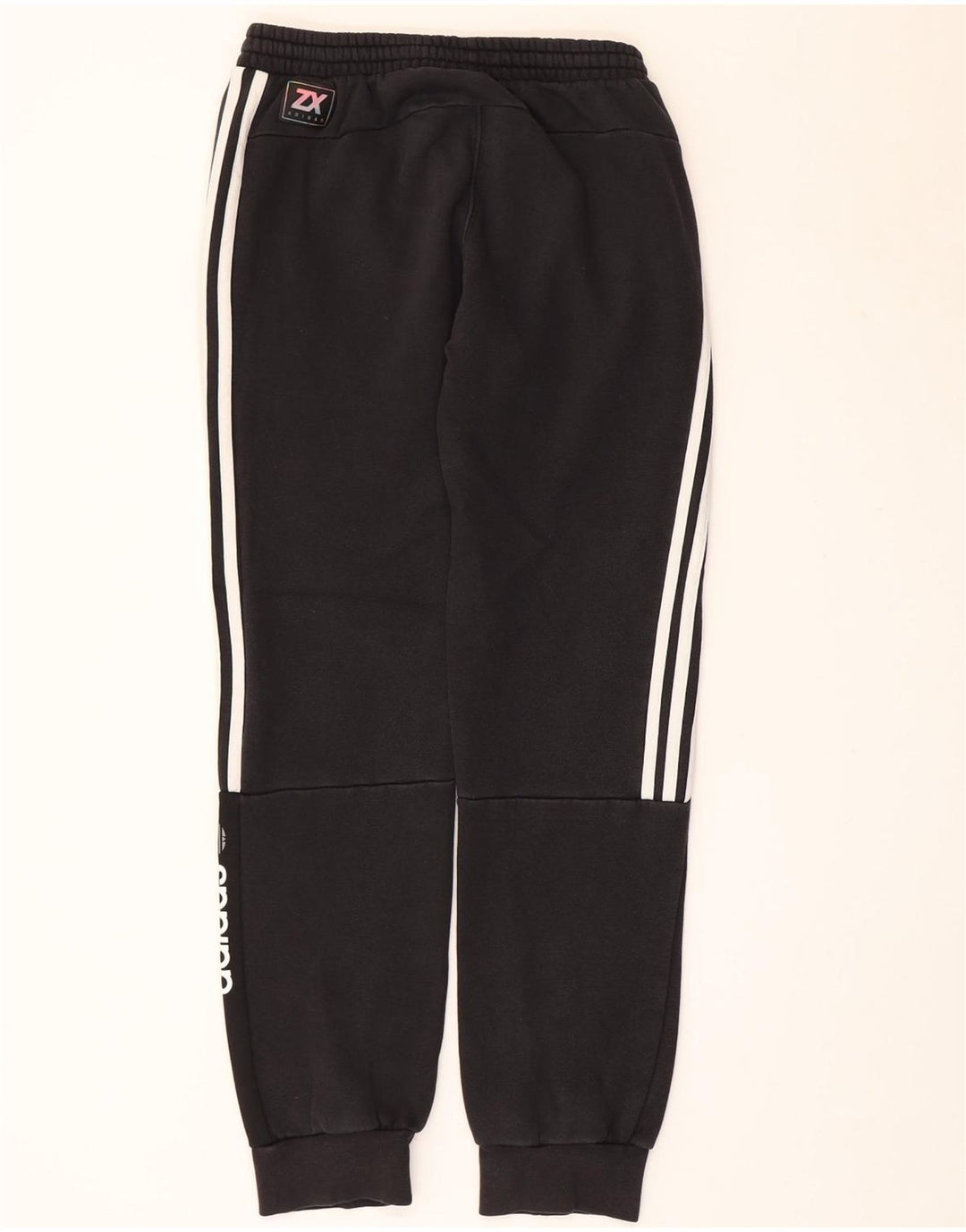 Ανδρική αθλητική φόρμα Adidas Graphic Παντελόνι Joggers Μικρό μαύρο βαμβακερό
