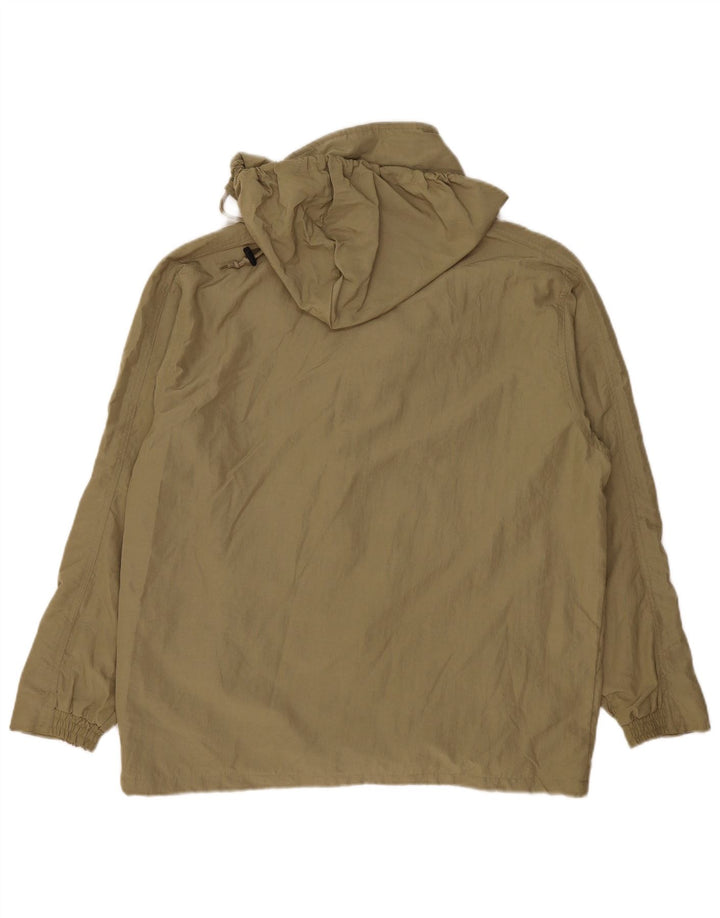 Diadora Ανδρικό μπουφάν βροχής με κουκούλα UK 36 Small Khaki Polyamide