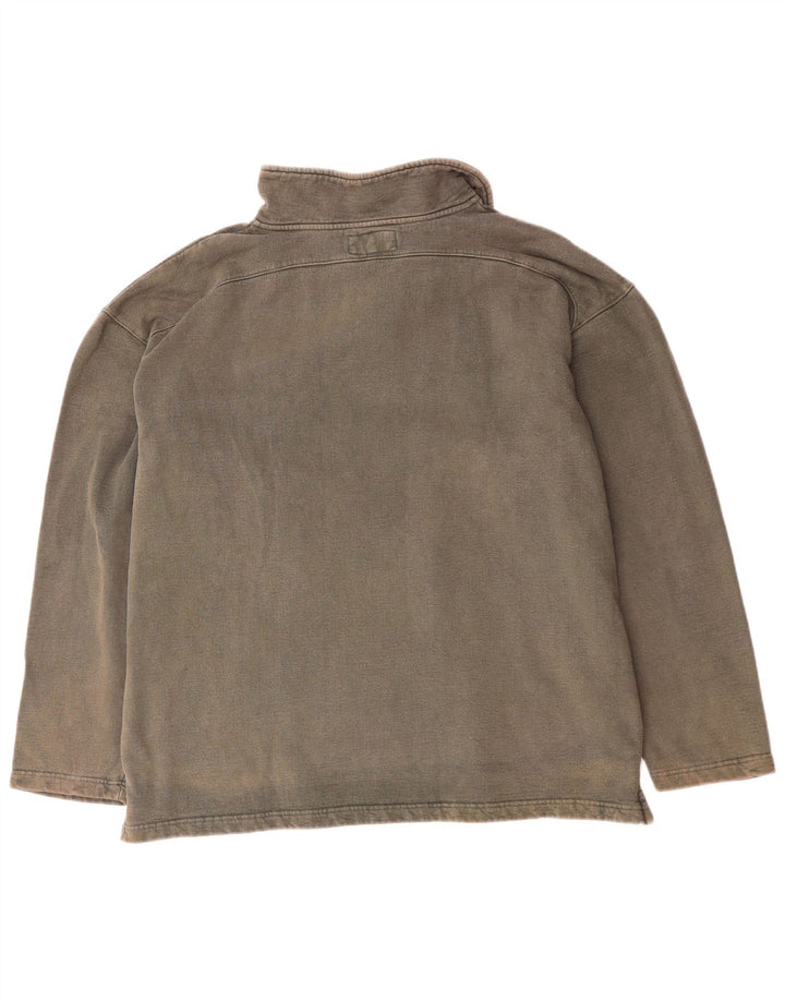 WEIRD FISH Ανδρικό φούτερ με φερμουάρ Jumper XL Γκρι βαμβακερό