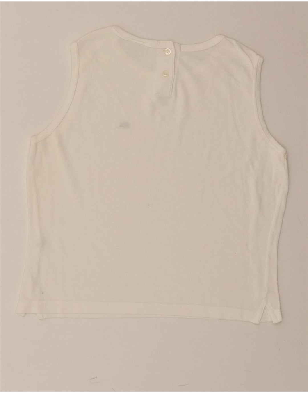 Γυναικείο Γιλέκο LACOSTE Top Size 44 Μεγάλο Λευκό Βαμβακερό