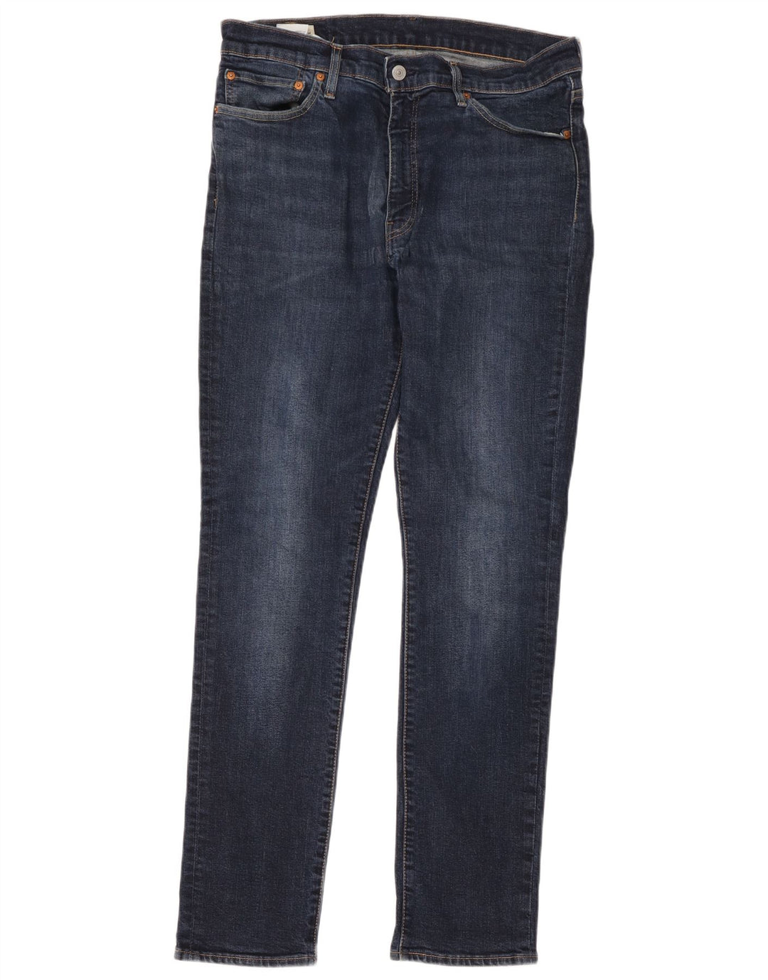 Levi's Mens 511 Slim Jeans W36 L34 Navy Blue Cotton