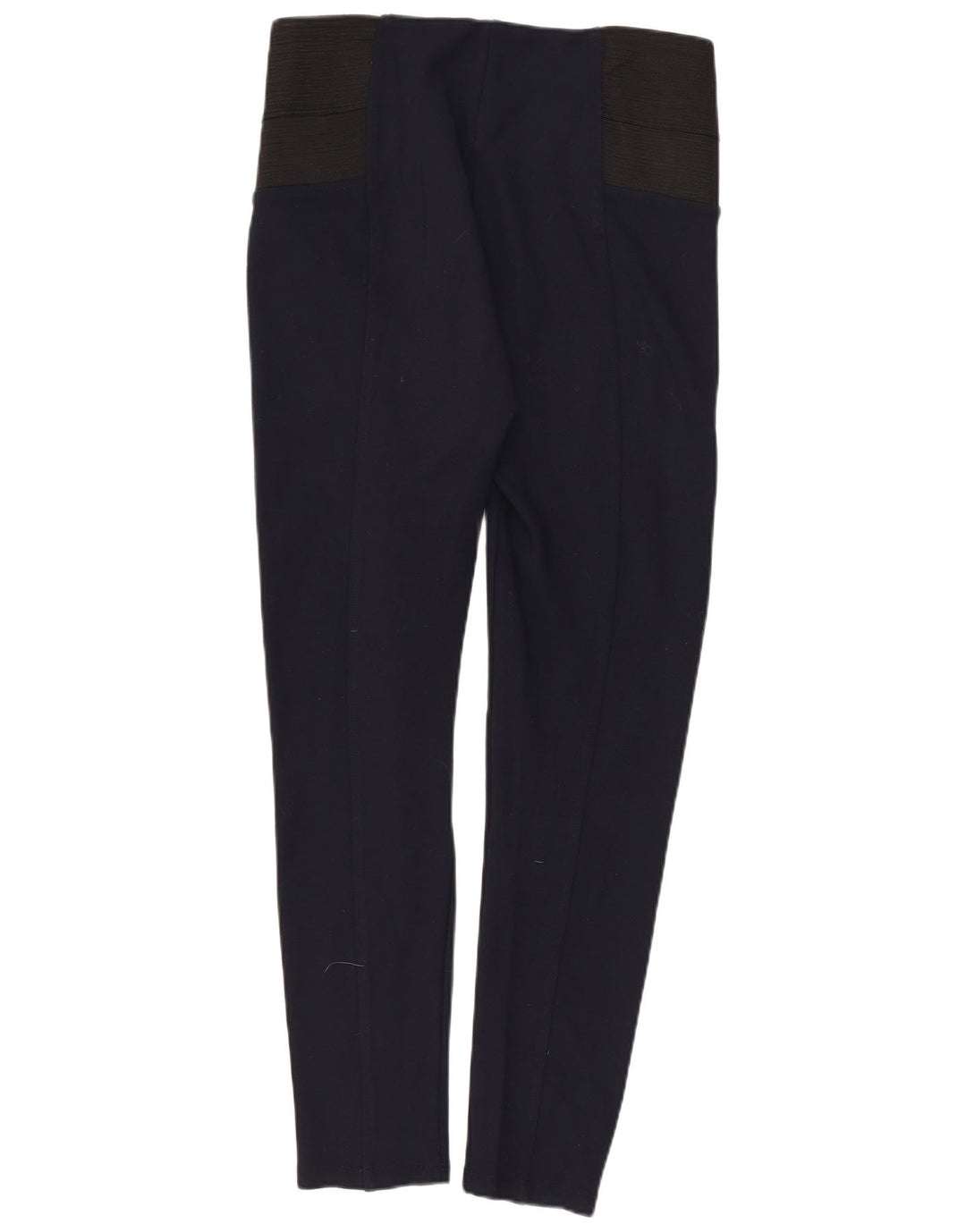 Zara Γυναικείο κολάν UK 14 Large Navy Blue Colorblock Viscose