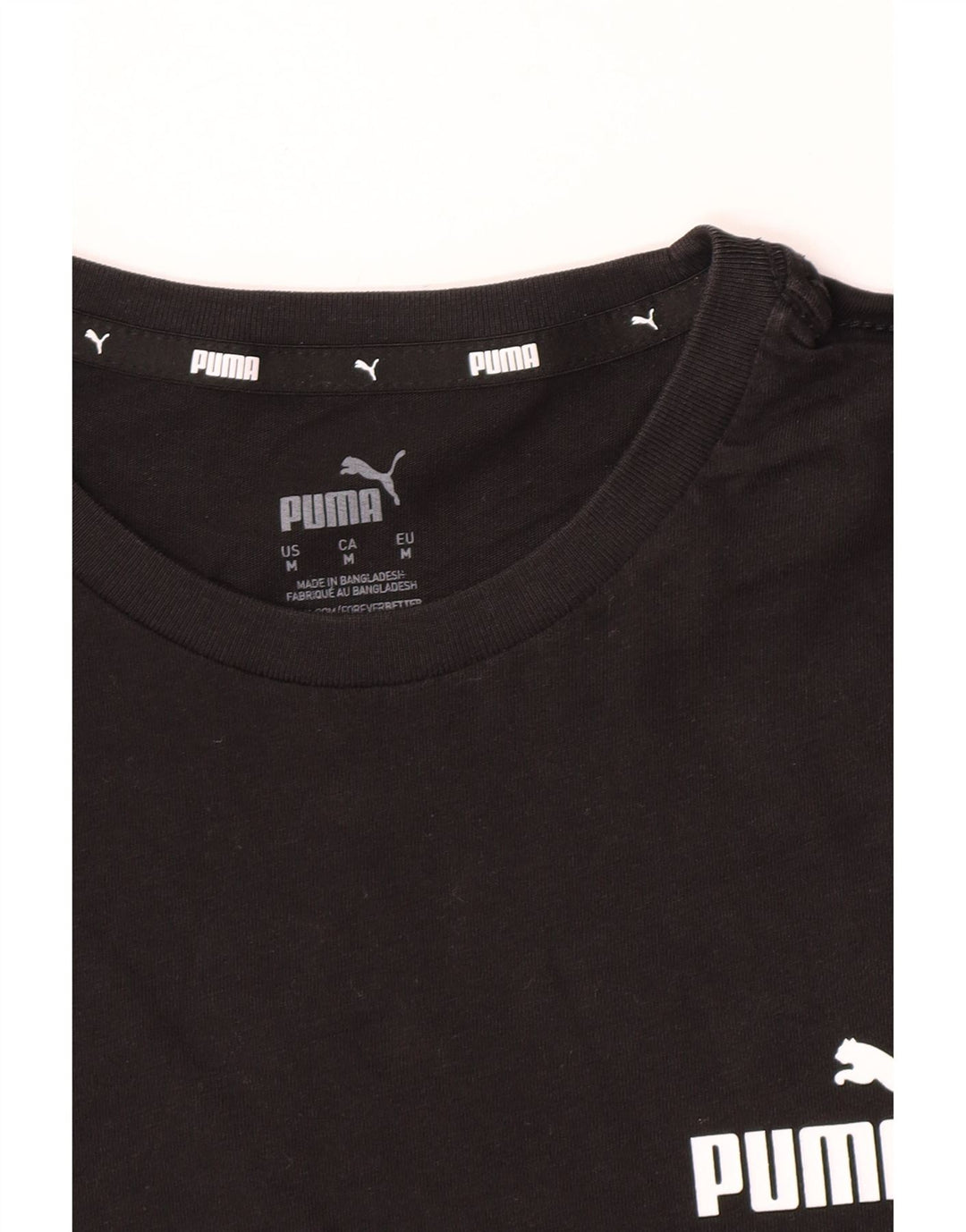 Ανδρικό T-Shirt Puma Top Μεσαίο Μαύρο