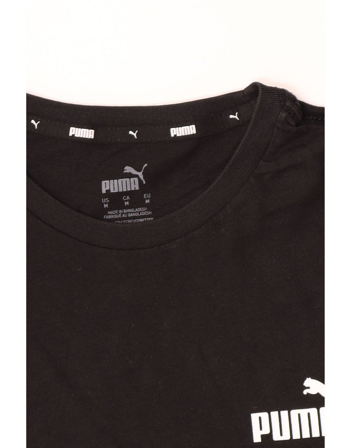 Ανδρικό T-Shirt Puma Top Μεσαίο Μαύρο