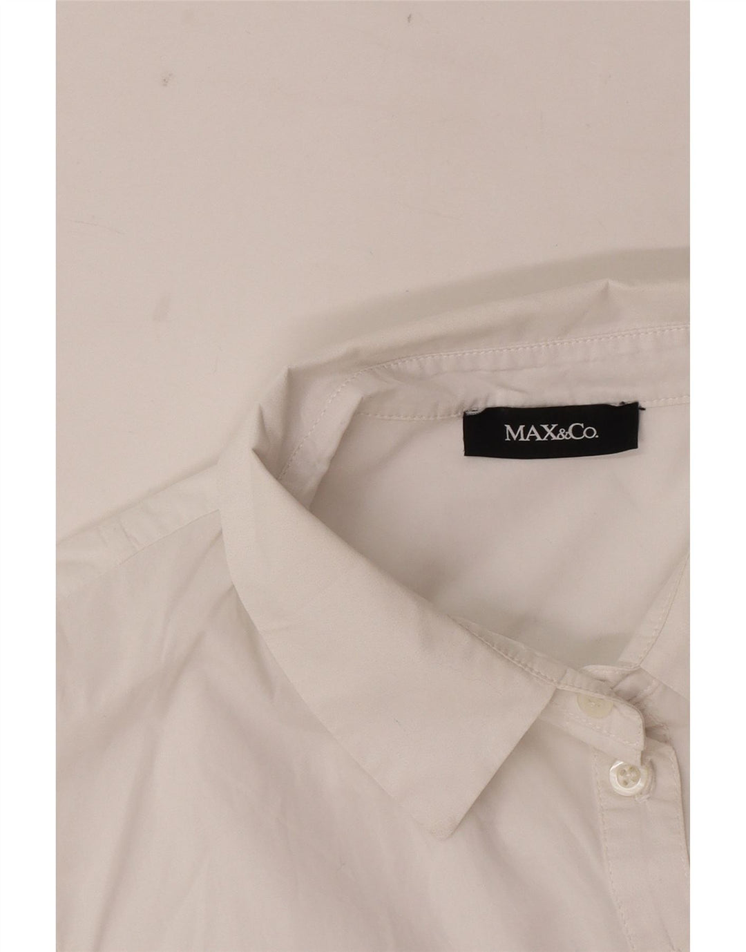 Max & Co. Γυναικείο αμάνικο πουκάμισο Μπλούζα UK 12 Medium White