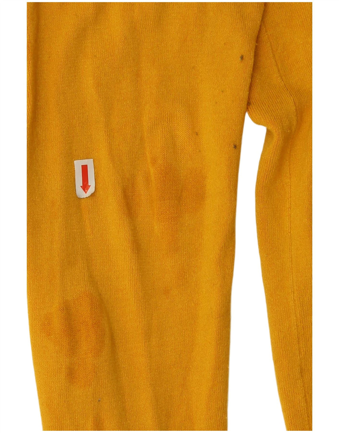 Zara Γυναικεία Ζακέτα UK 16 Large Yellow