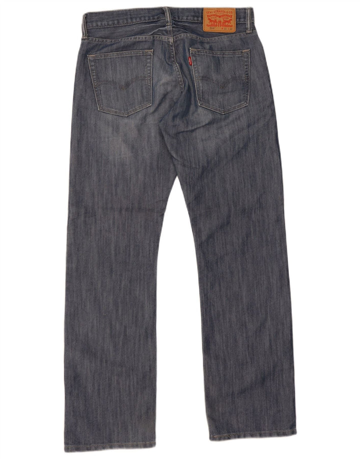Levi's Mens 514 Bootcut Jeans W33 L32 Μπλε βαμβακερό