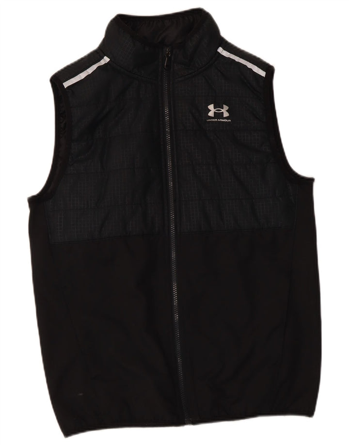 Under Armour Boys Αμάνικο αθλητικό μπουφάν 12-13 ετών Μαύρο